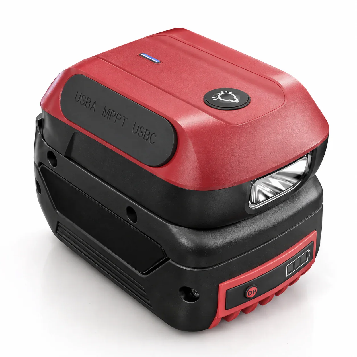 GAA18V-YM installed on a matching battery; battery not included
